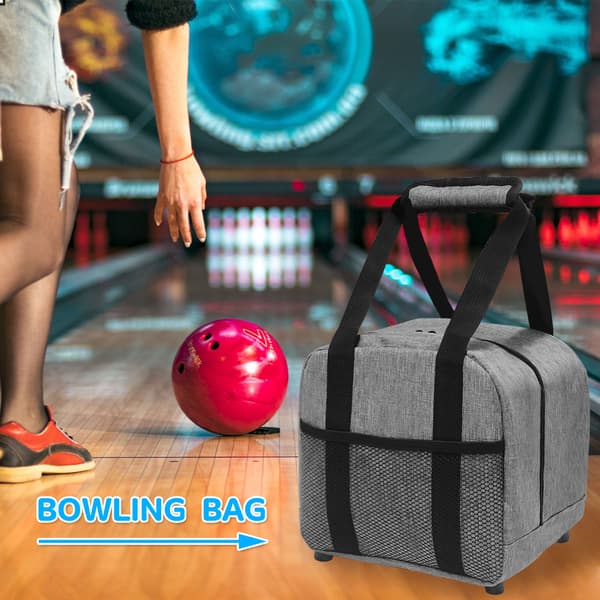 Bowlingkugletaske med tilbehørslomme