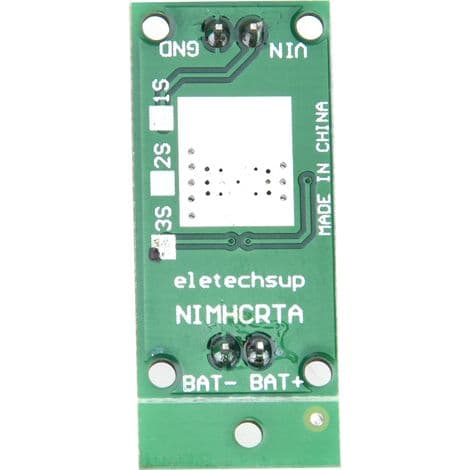 Moduloplader til 1S 2S 3S NiMH-batterier - DC-opladning CV 1,5V 3V 4,5V med terminaler