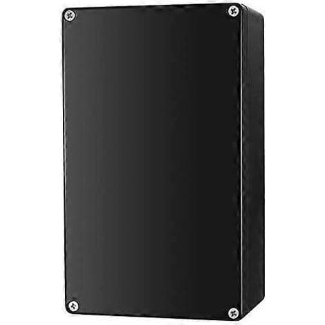 IP65 Vandtæt Samledåse – Sort Udendørs El-kapsling, 200 x 120 x 75 mm, til Forbindelser