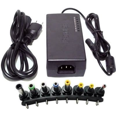 Universal bærbar strømforsyning 96W + 12V til 24V adaptere