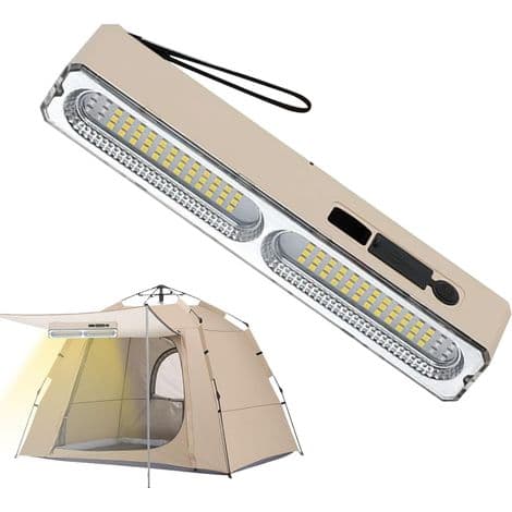 Telt for camping Magnetisk LED-rørlys Vanntett lampe