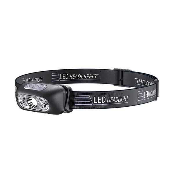 USB Genopladelig Pandelygte (2-pak), IP45 Vandtæt, 4-tilstands LED Pandelygte (med Bevægelsessensor)