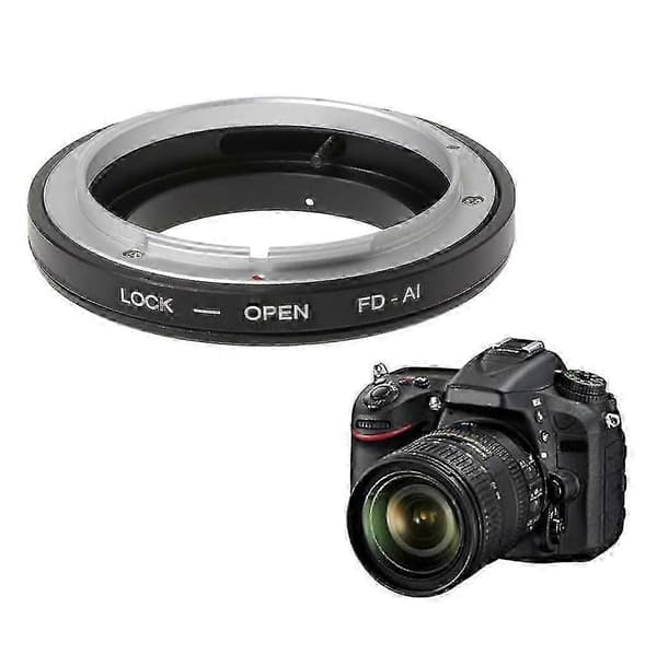 Fd-ai Mount Adapter Ring For Canon Fd Lens Til Nikon F D7100/ D600/ D3200/ D800