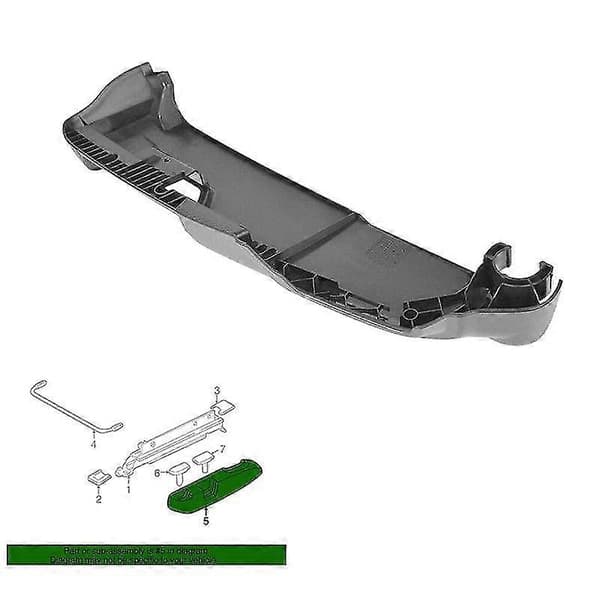 39802011 LH Sort Strømsæde Ydre Trim Cover Forreste Førerside Uden Massagefunktion til XC90 S60 S80 V