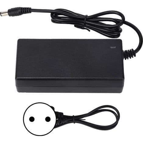 42V 2A AC-adapter til 36V lithiumbatterier, universaloplader med EU-stik - 100-240V AC
