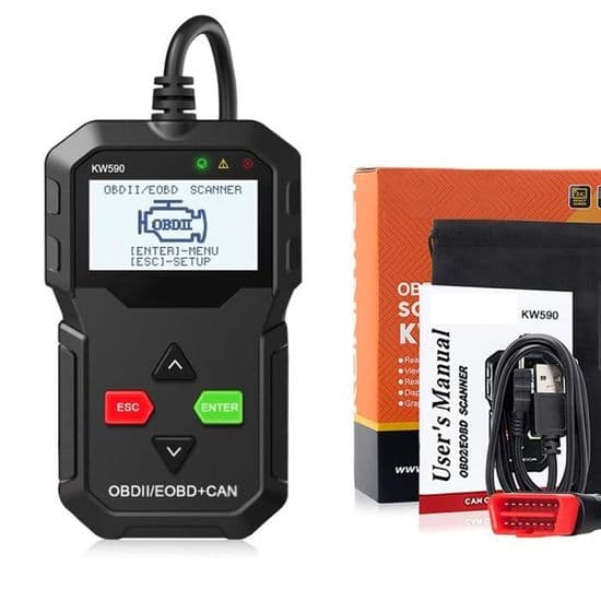 OBD2 bildiagnoseverktøy, motorfeilkodeleser og fjerning