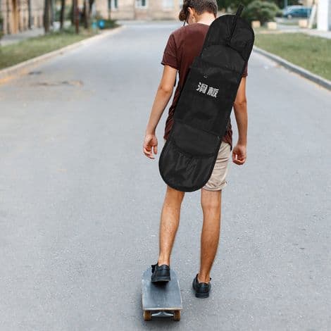 Vandtæt rygsæk til skateboarding og longboarding, skuldertaske