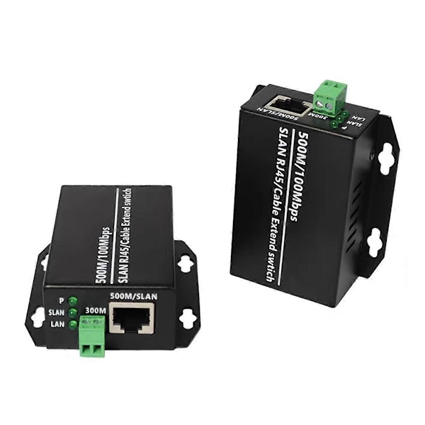 Ethernet över Twisted Pair-omvandlare - Ethernet-förlängare över Twisted Line-telefonledning, RJ45 LAN-nätverksförstärkare
