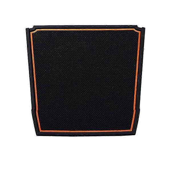 Instrumentbrädemattor för - Crosstrek/ 2018-2022 Forester 2019-2022 Tillbehör Mittkonsolmattor (Orange)