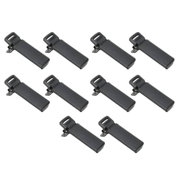 Walkie Talkie Belteklips for Baofeng UV-5R-serien (10-pakning)