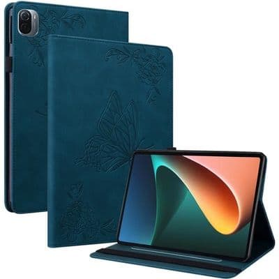 Tabletcover - Xiaomi - Pad 5/Pad 5 Pro - Blå - PU-læder - Stødsikkert