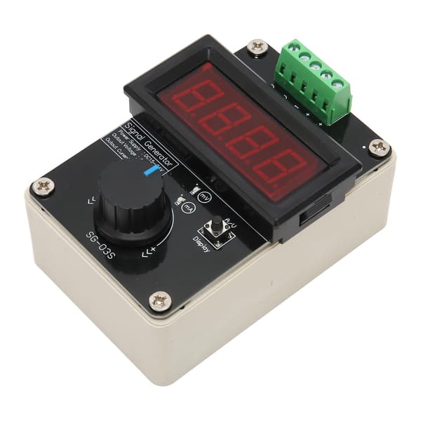4-20mA Signalgenerator Justerbar DC 0-10V 0 eller 4-20mA Strömspänning Analog Simulator
