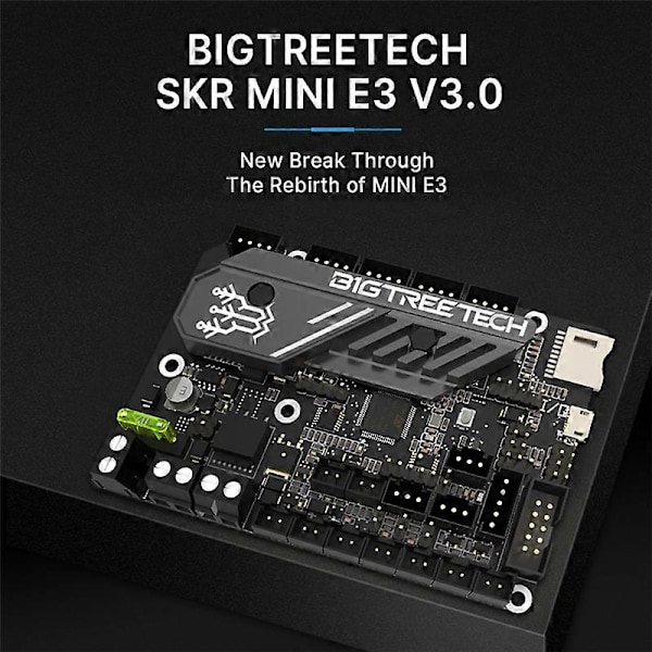 BIGTREETECH BTT SKR MINI E3 V3.0 32 Bit Bundkort Onboard TMC2209 UART 3D Printer Dele til Ender3