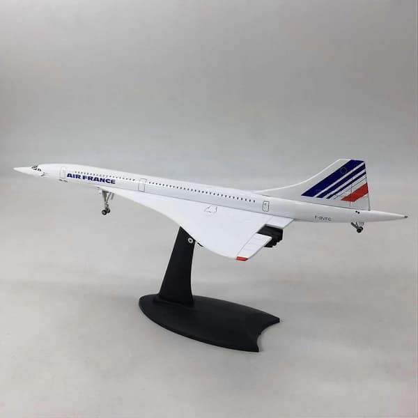 1/200 Concorde Supersonic Passagerfly Air France Airways Model til Statisk Display Samling