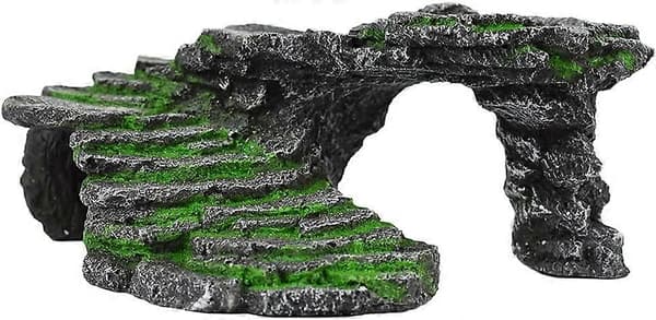Skildpadde Solrampe Platform Reptil Shelter Habitat (Sort)