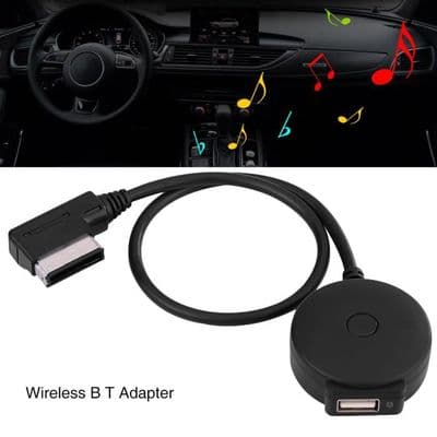 USB-autosovitin - KYLLÄ - MDI Bluetooth - Musta - Tupakansytytin - 40 cm