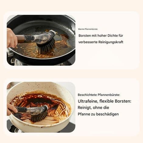 Tiskiharja saippua-annostelijalla - Harja