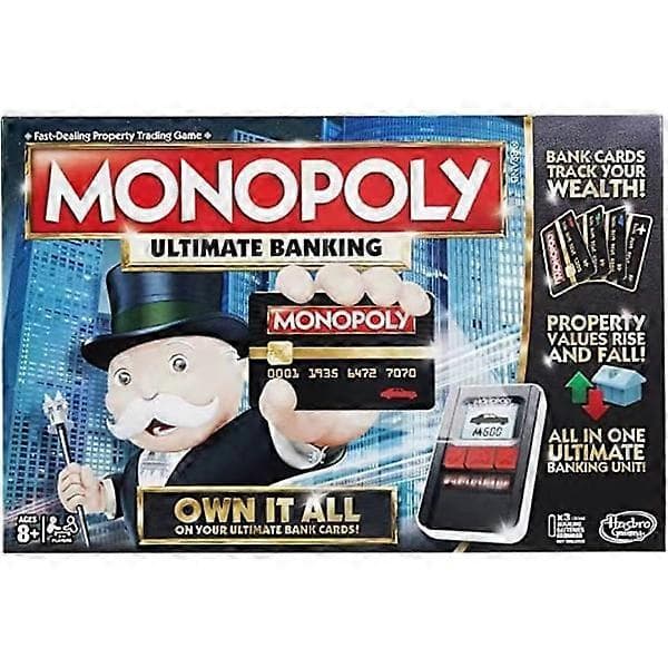 MONOPOLY Englanninkielinen lautapeli B6677