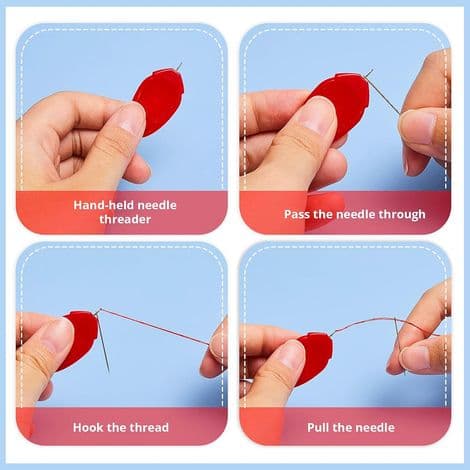 DIY enkel plasttråder for håndsøm