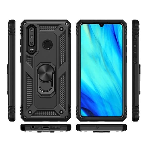 Fodral - MSK - Huawei P30 Lite - 360° Rotation - Härdat Glas - 2-i-1 Skydd