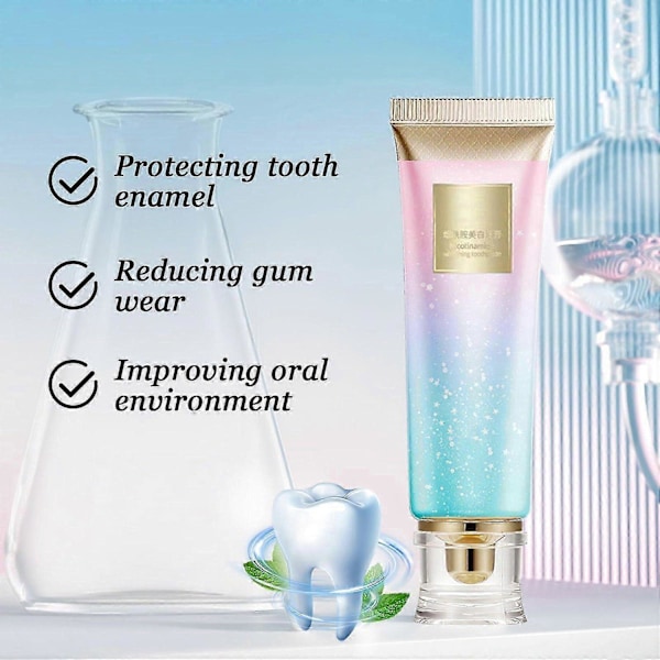 Niacinamid Dazzle White Tandkräm, Body Accel Niacinamid Whitening Tandkräm, Frisk Andedräktstandkräm