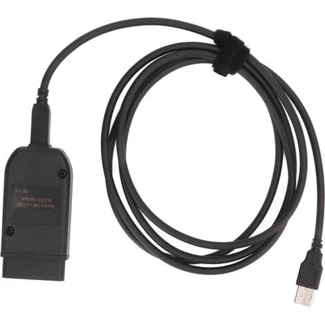 VAG HEX-V2 OBD2 kestävä diagnostiikkakaapeli pitkällä koodauksella