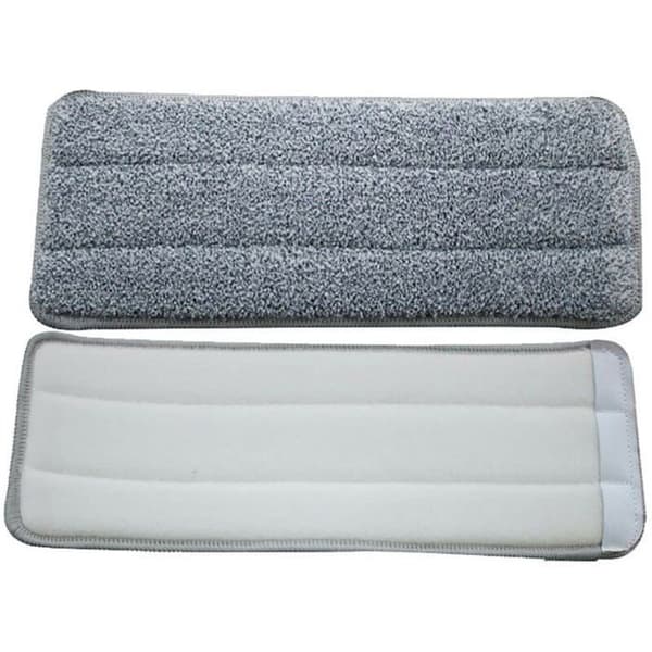 10 stk. mikrofibermoppeputer for gulvmopper, erstatningsrengjøringstrekk, moppehoder