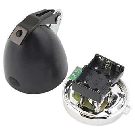Sykkel frontlys - Retro stil - 3 LED - Batteridrevet - 2 lysmoduser - Monteringsbrakett inkludert