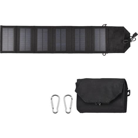 10,5W Bærbart Oppladbart Sammenleggbart Solcellepanel - Solcellelader for Camping, Fotturer, Reise - ANNET