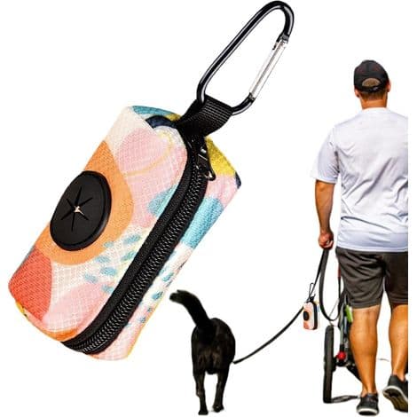 Hundeavfallsposeholder med glidelås