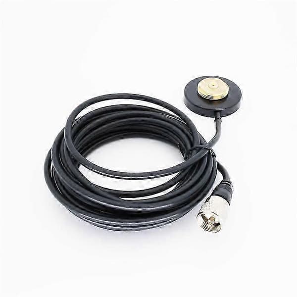 Uhf/Vhf til Nmo Konnektor Antenne Magnetisk Monteringsbase Adapter til Bil Mobilradio Tilbehør bs