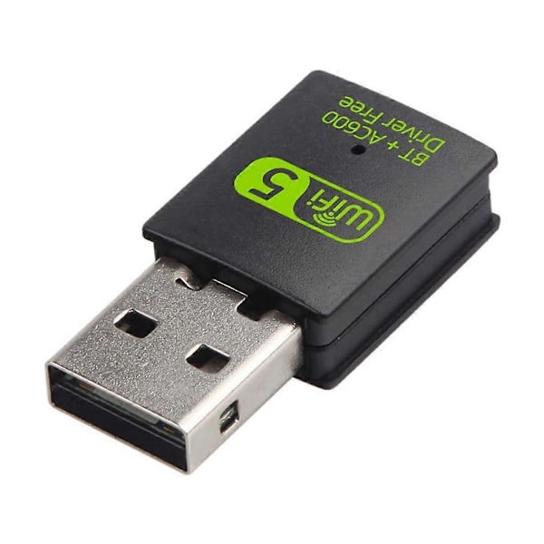 WiFi-adapter Dual Band Nätverkskort Mini för PC Laptop Nätverksverktyg
