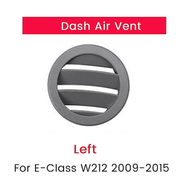2 stk. Grå Lh Rh Side Dash Luftuttak AC Ventil Grill Paneldeksel For E-klasse W212 E300 2009-2015