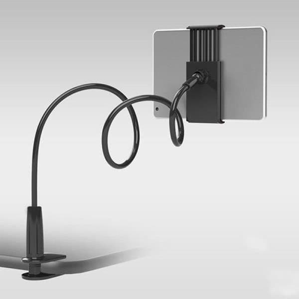 Joustava hanhenkaula-sänkytyöpöydän mobiilitablettiteline/iPad-tablettipidike