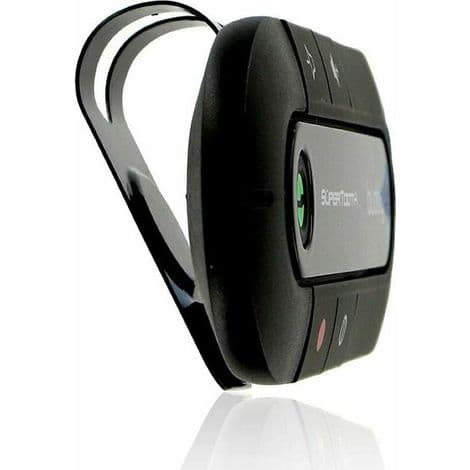Ulisem Håndfrit Sæt til Bil, Hjem, Kontor, Bluetooth 5.3. Bluetooth Håndfrit Sæt med Solskærm og Højttalertelefon (Sort)