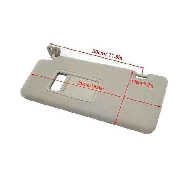 Bil Solskjerm med Speil for Nissan Tiida C11 Hatchback 2004 - 2012