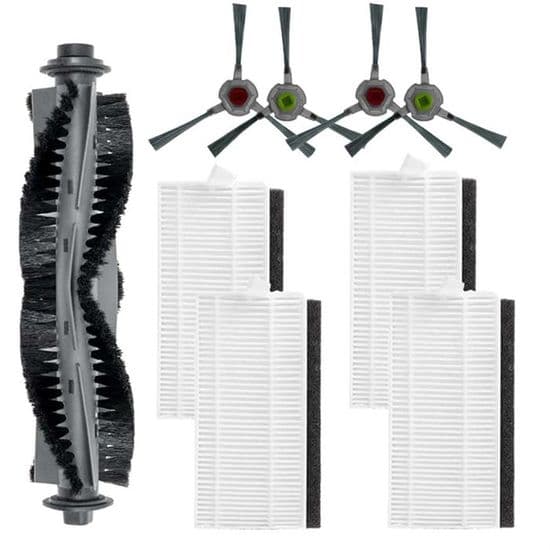 Filtre og børster - AIRROBO - P20 - Erstatningstilbehør - Plast - Sort