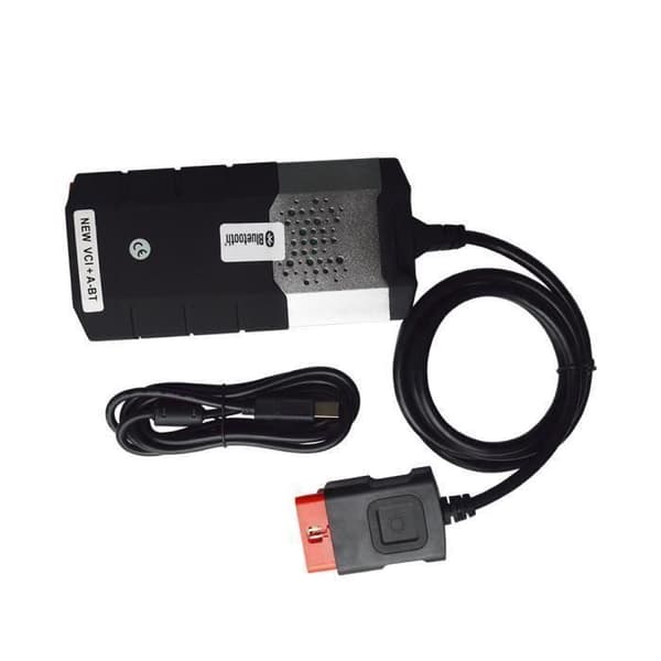 2018 150e CDP PRO 2015R3 med Bluetooth DS og OBD2 Activator Diagnostisk Værktøj, Sort, 24*16*5cm, T02BD