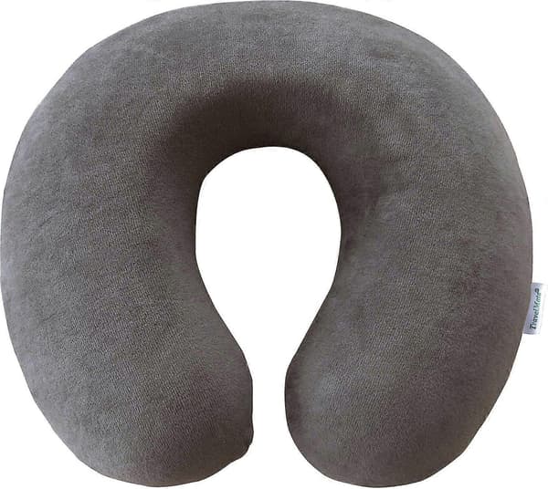 Nackkudde i Memory Foam - Justerbar tjocklek för optimal komfort, Grå