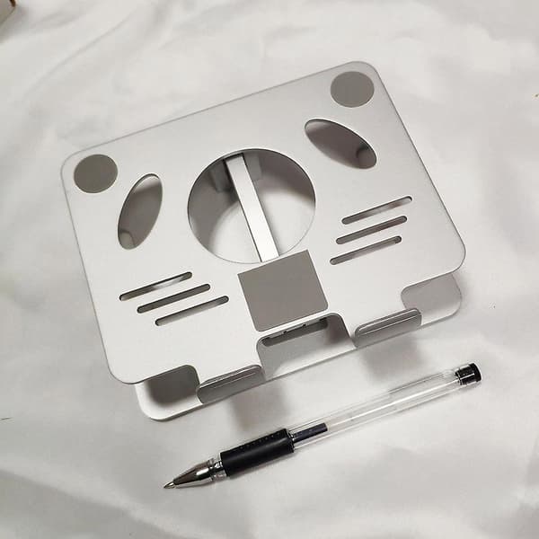 Universell Notebook Holder Stativ 180 Graders Aluminium Legering Datamaskin Riser