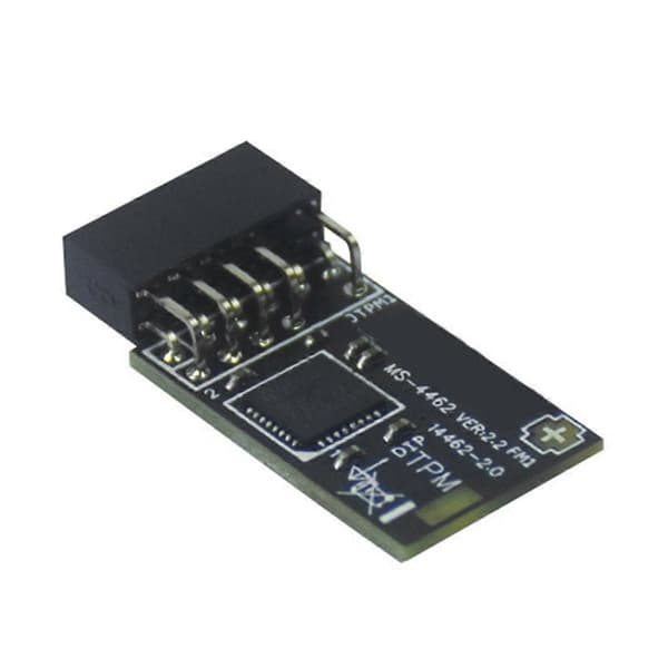TPM2.0 Modul TPM SPI 12Pin Krypteringssäkerhetsmodul för Moderkort för Windows 10 11
