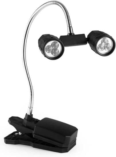 Justerbar LED BBQ-lampe til grill, grilltilbehør til camping, udendørsfester