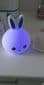 LED Kanin Nattlys - CODREAM - Flerfarget - Barn - Hvit - USB Oppladbar
