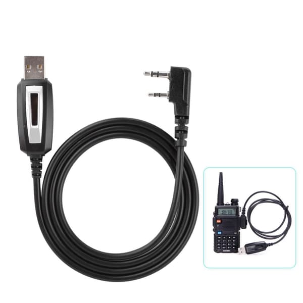 Walkie Talkie programmeringskabel med CD-driver til Baofeng GT-3 UV-82 BF-888s radio