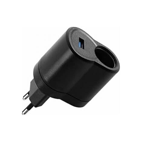 220V til 12V Spændingsomformer – Bilstrømadapter – Cigartænderoplader med Flere Beskyttelsesfunktioner