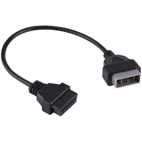 14-bens til 16-bens OBD2 adapterkabel til Nissan-diagnostik