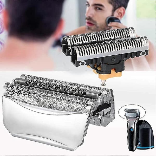 51s - Erstatningshode til barberhøvel for Braun Series 5 51s barberhøvel, sølv