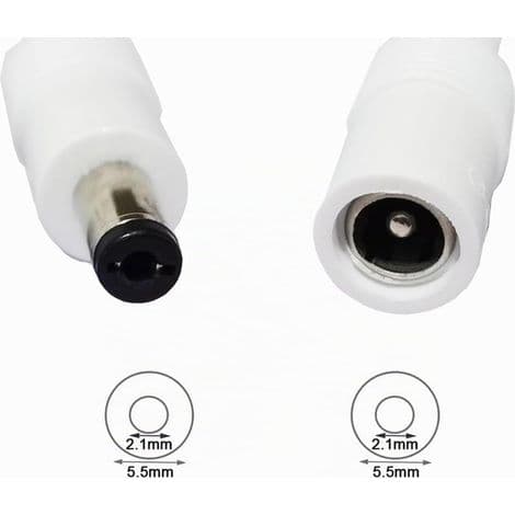 Sett med 3 LED-lysbånddimmere DC12V-24V, PWM roterende kontroller, inline dimmer for LED-lyslenker, julelys