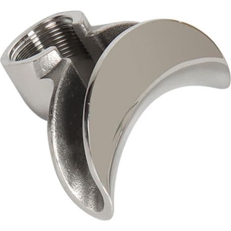 Dubbelt utlopp i rostfritt stål för 58 mm espressomaskiner (dubbelt utlopp)