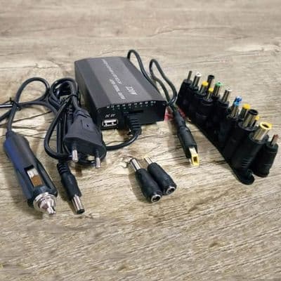 GOBRO 120W Universell bærbar PC-strømforsyningslader med 12V til 24V kontakter